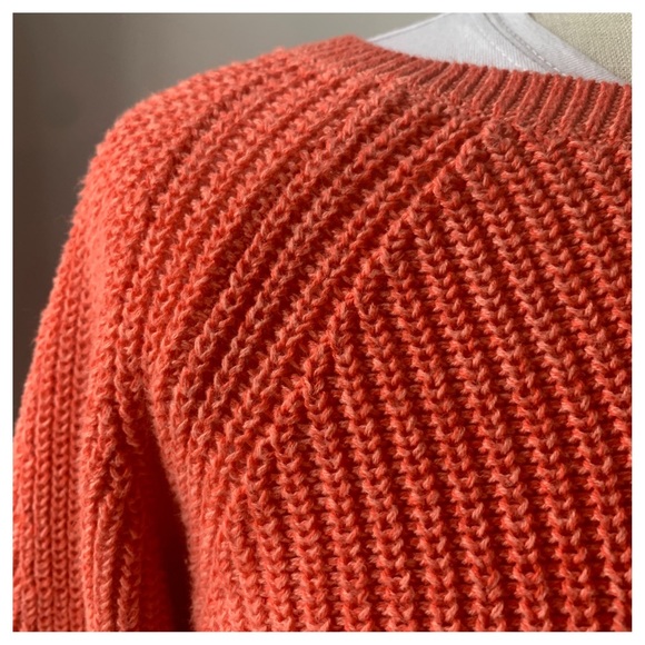 Coral Cotton Sweater - Picture 6 of 6